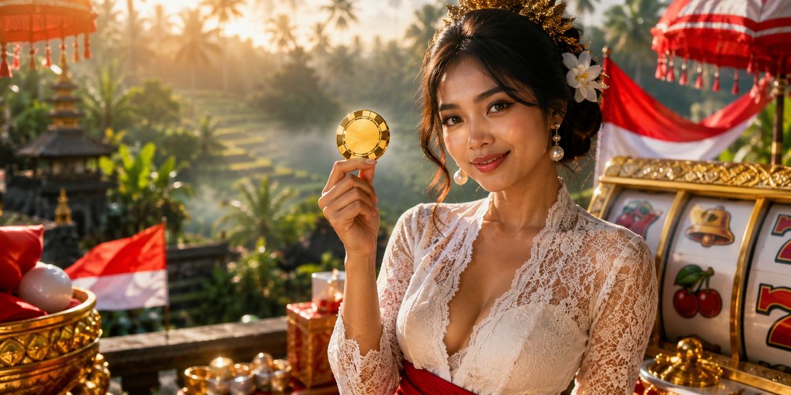Tampilan aplikasi kasino festival dengan nuansa perayaan dan permainan yang berwarna-warni