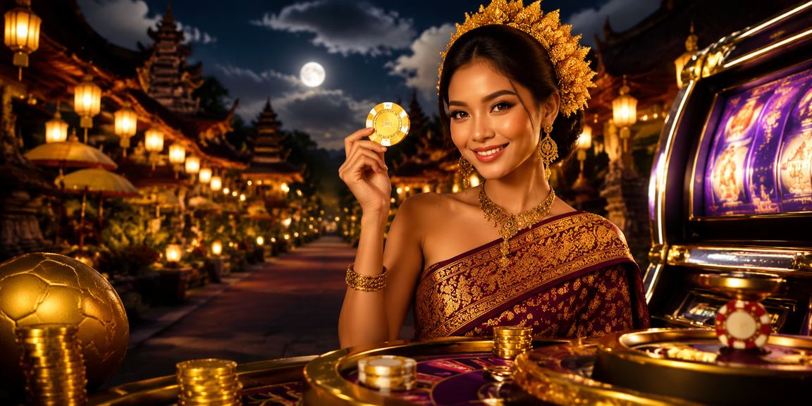 Aplikasi kasino princebet88 dengan latar lampion khas Asia Tenggara