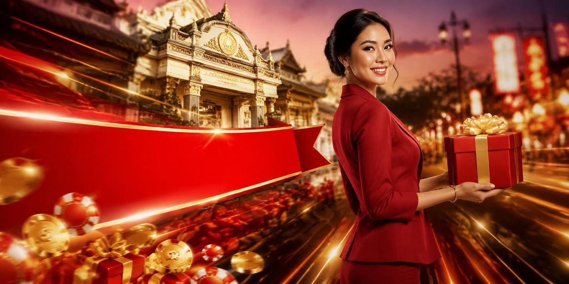 Model perempuan Vietnam melihat informasi taruhan di layar dengan ekspresi antusias